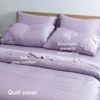 Cooling Bamboo Quilt Cover Set