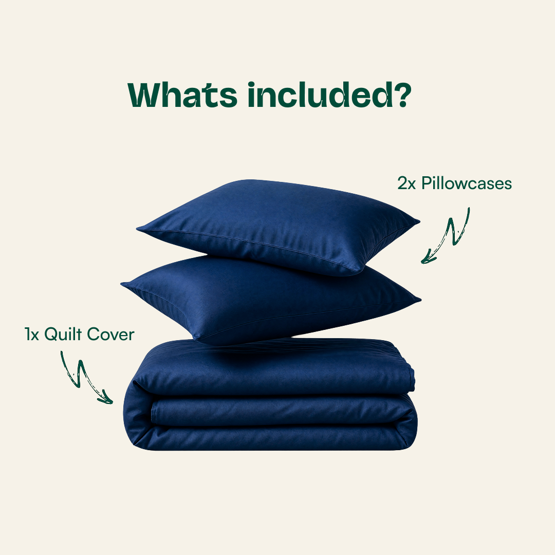 Cooling Bamboo Quilt Cover Set