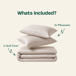 Cooling Bamboo Quilt Cover Set