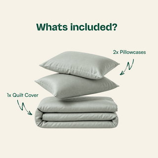 Cooling Bamboo Quilt Cover Set