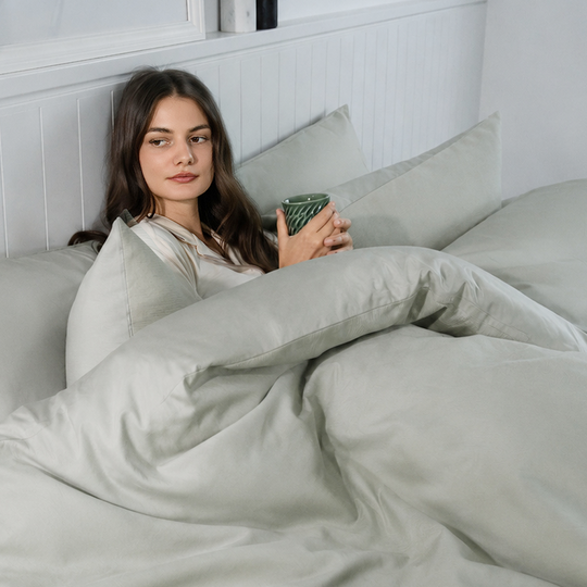 Cooling Bamboo Quilt Cover Set