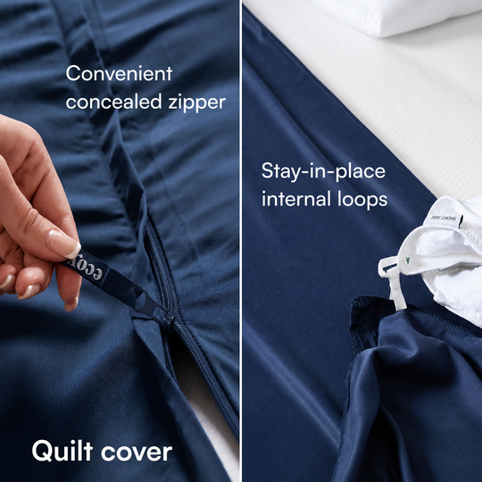 Cooling Bamboo Quilt Cover Set
