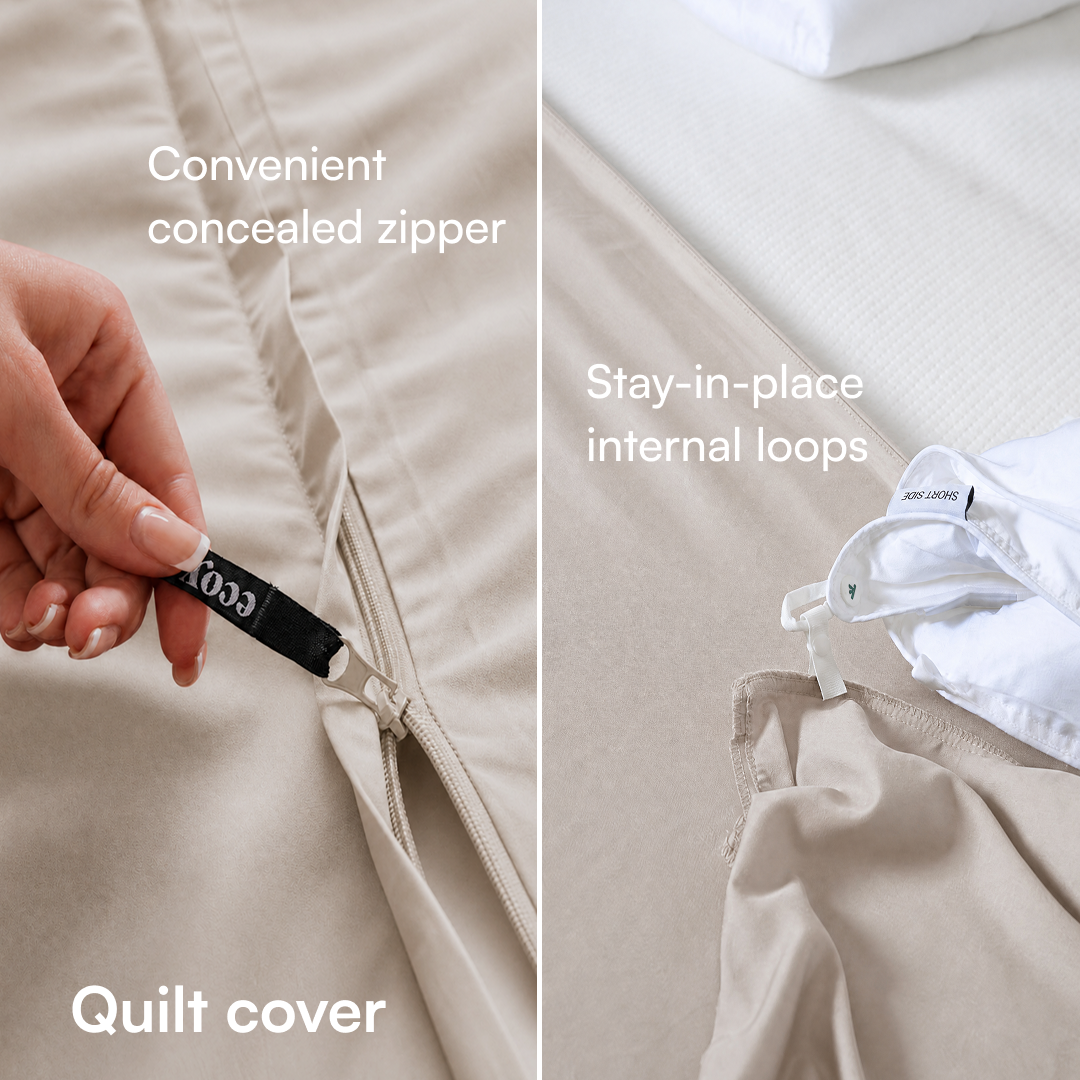 Cooling Bamboo Quilt Cover Set