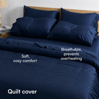 Cooling Bamboo Quilt Cover Set