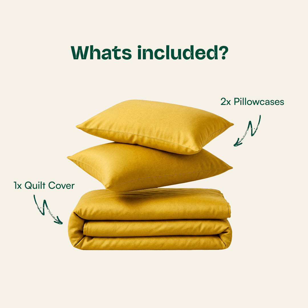 Cooling Bamboo Quilt Cover Set