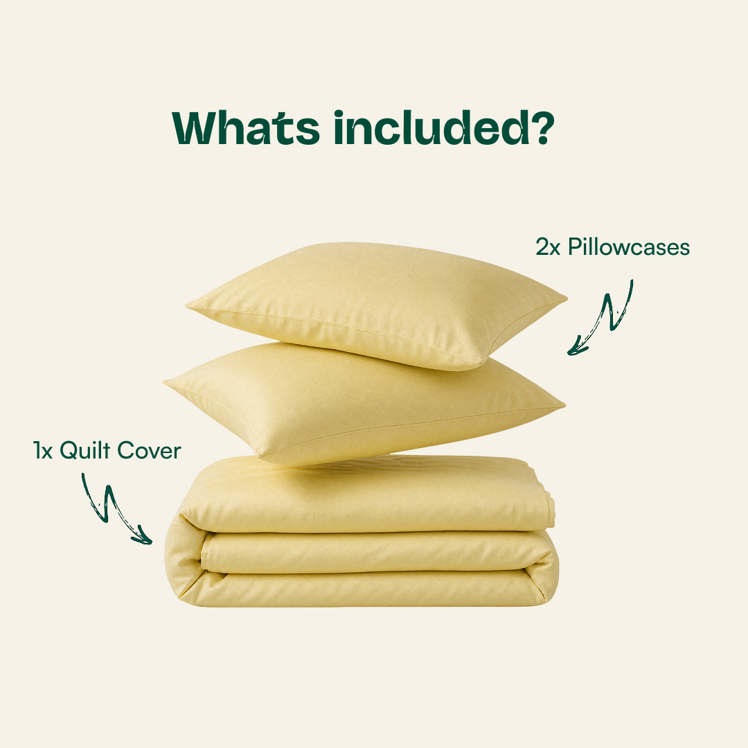 Cooling Bamboo Quilt Cover Set
