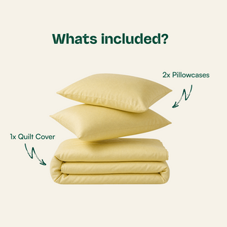 Cooling Bamboo Quilt Cover Set