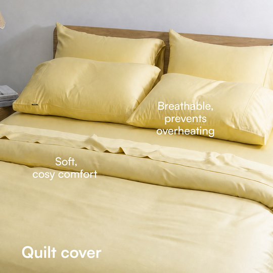 Cooling Bamboo Quilt Cover Set