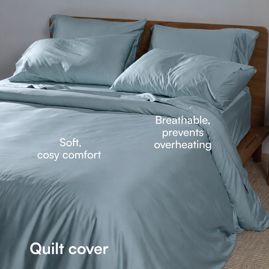 Cooling Bamboo Quilt Cover Set