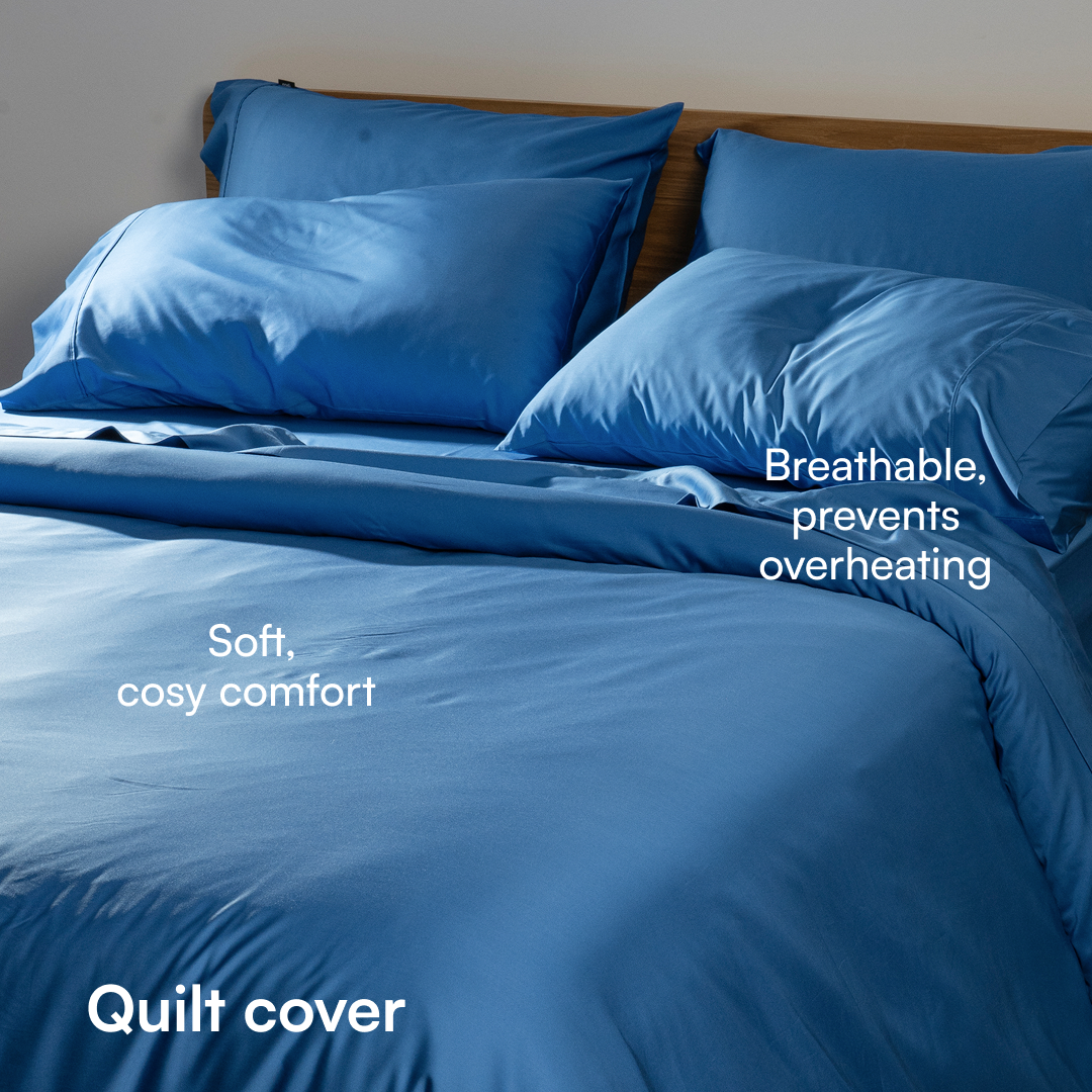 Cooling Bamboo Quilt Cover Set