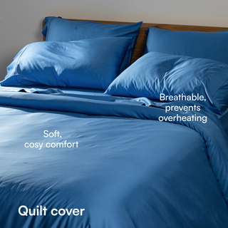 Cooling Bamboo Quilt Cover Set