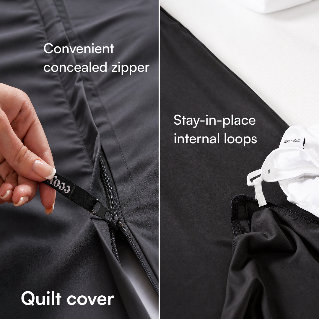 Cooling Bamboo Quilt Cover Set