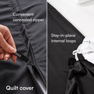 Cooling Bamboo Quilt Cover Set