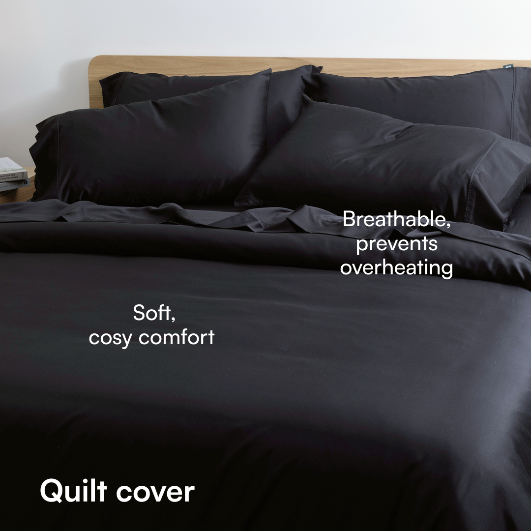 Cooling Bamboo Quilt Cover Set