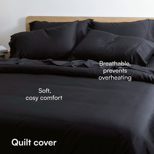 Cooling Bamboo Quilt Cover Set