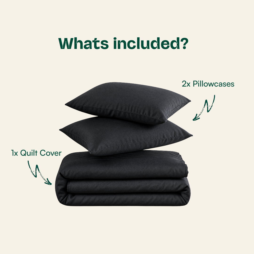 Cooling Bamboo Quilt Cover Set