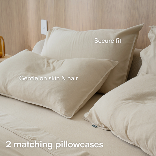 Flannelette Pillowcase Set