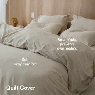 Flannelette Quilt Cover Set