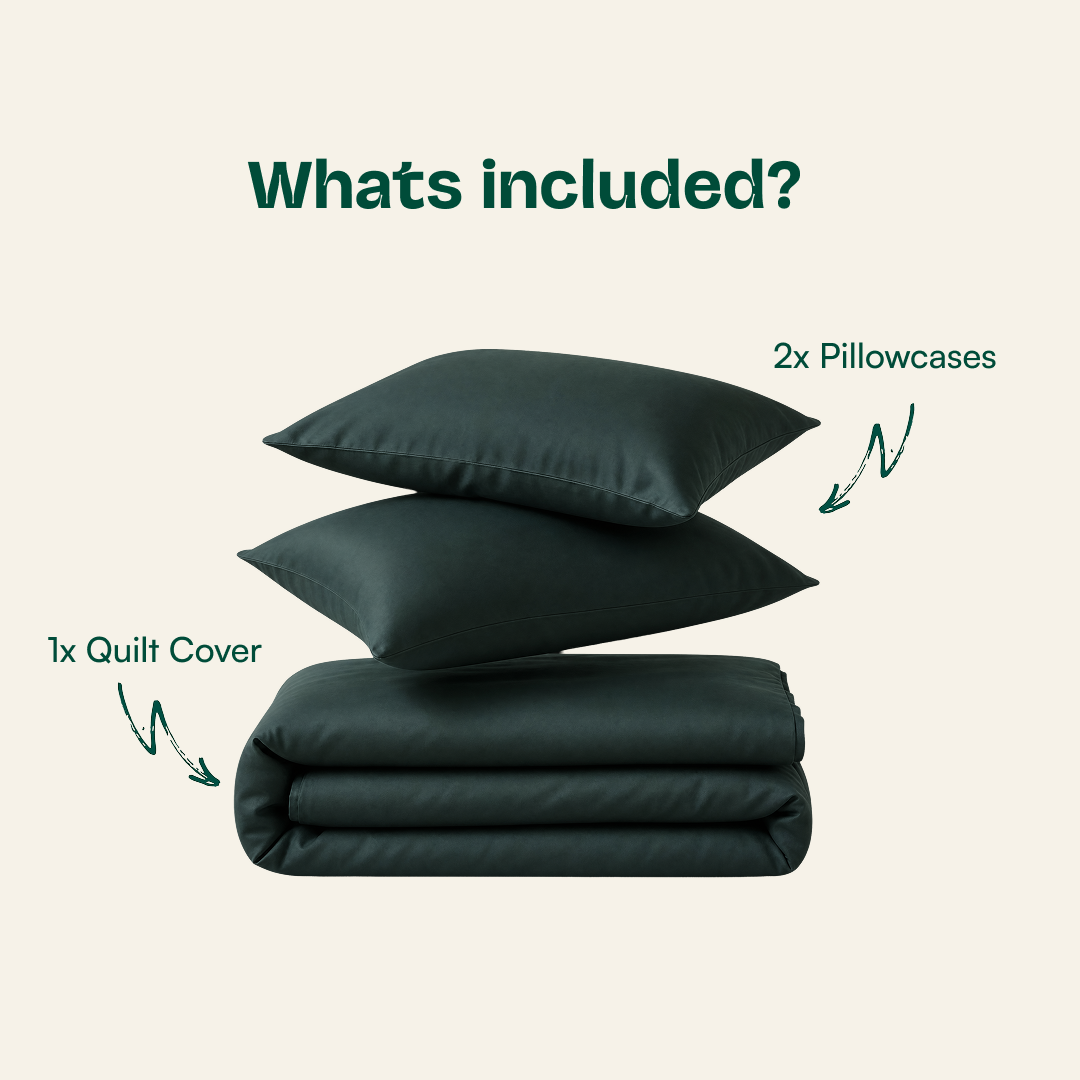 Cooling Bamboo Quilt Cover Set