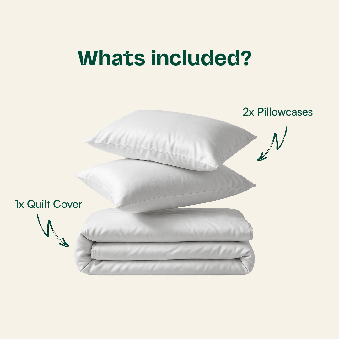 Cooling Bamboo Quilt Cover Set