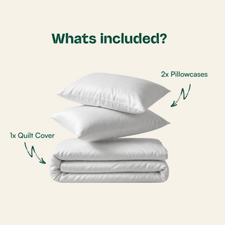 Cooling Bamboo Quilt Cover Set