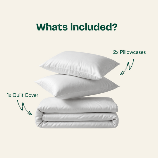 Cooling Bamboo Quilt Cover Set