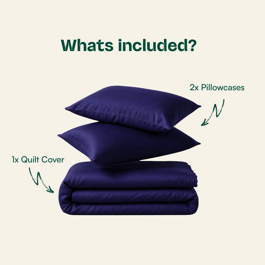 Cooling Bamboo Quilt Cover Set