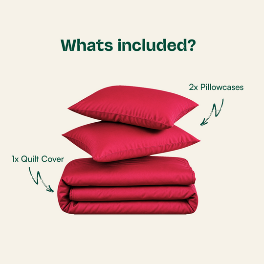 Cooling Bamboo Quilt Cover Set