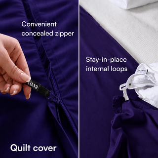 Cooling Bamboo Quilt Cover Set