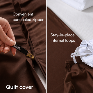 Cooling Bamboo Quilt Cover Set