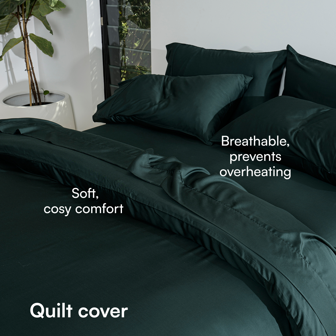Cooling Bamboo Quilt Cover Set