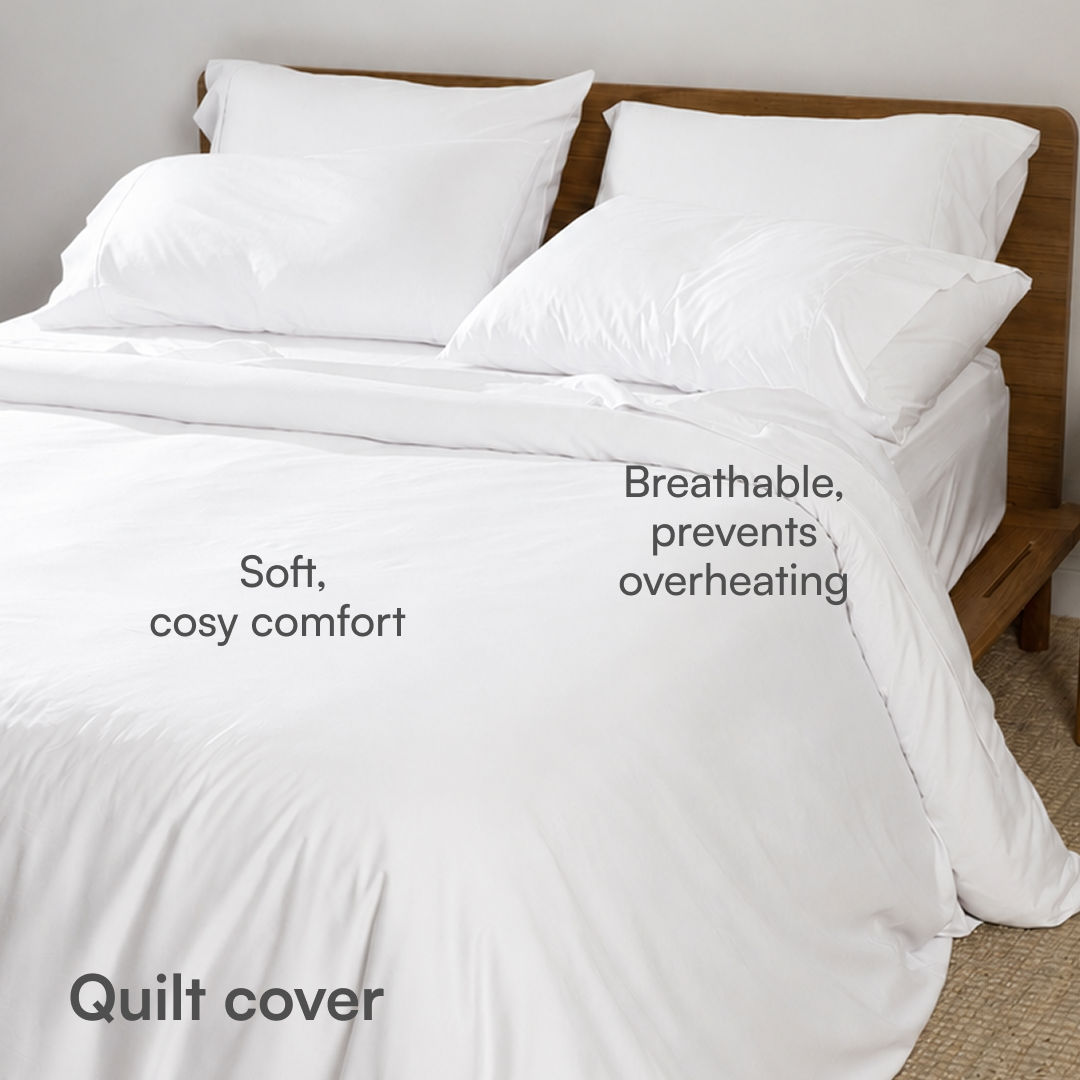Cooling Bamboo Quilt Cover Set
