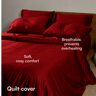 Cooling Bamboo Quilt Cover Set