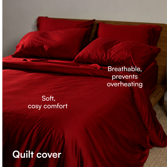 Cooling Bamboo Quilt Cover Set