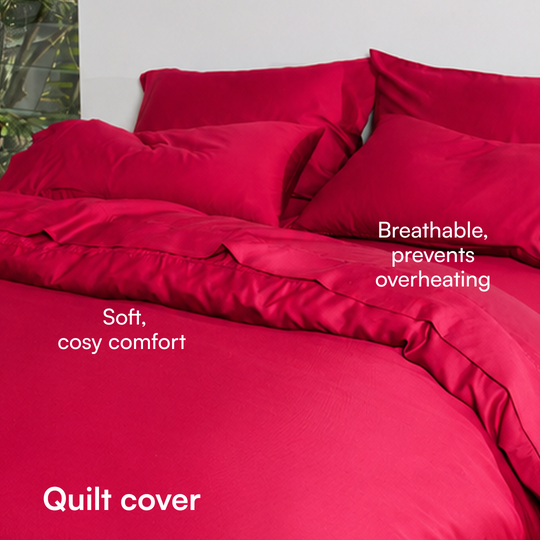 Cooling Bamboo Quilt Cover Set