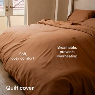 Cooling Bamboo Quilt Cover Set