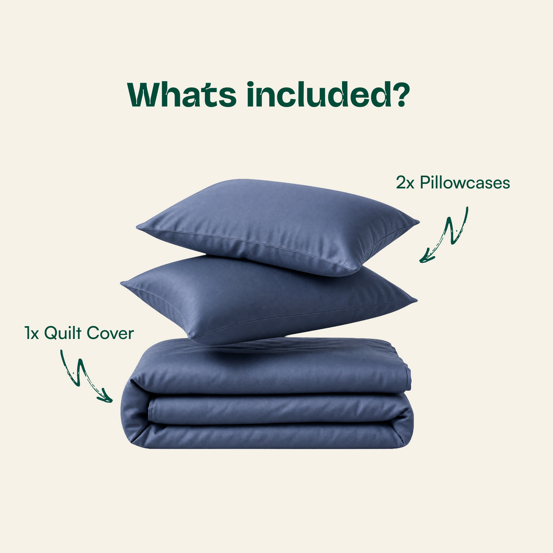 Cooling Bamboo Quilt Cover Set