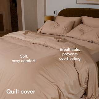 Cooling Bamboo Quilt Cover Set