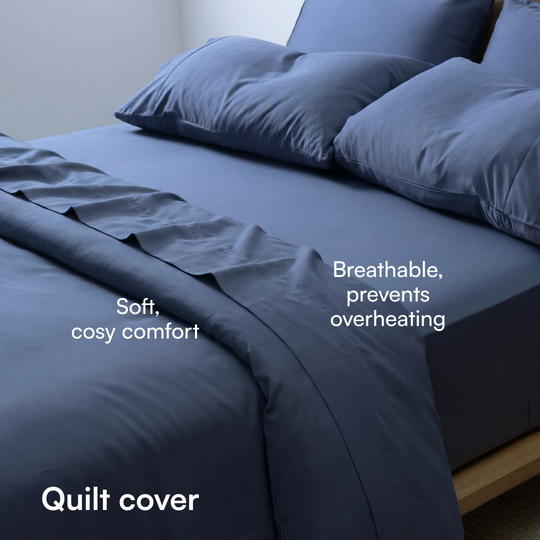 Cooling Bamboo Quilt Cover Set