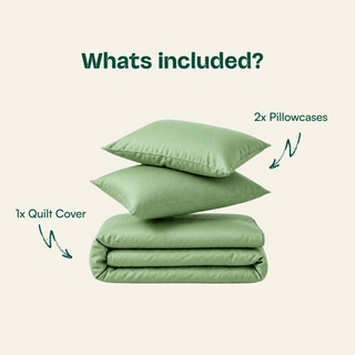 Cooling Bamboo Quilt Cover Set