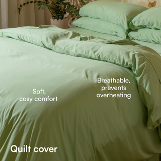 Cooling Bamboo Quilt Cover Set