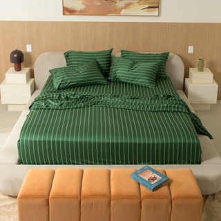 Cooling Bamboo Sheet Set | Stripes