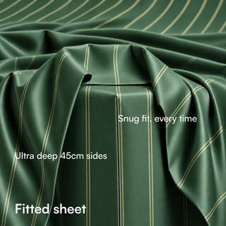Cooling Bamboo Sheet Set | Stripes