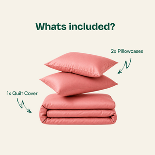 Cooling Bamboo Quilt Cover Set