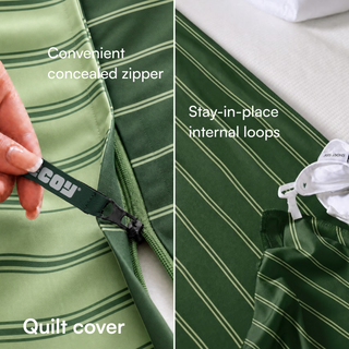 Cooling Bamboo Reversible Quilt Cover