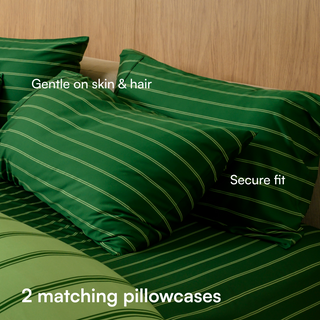 Cooling Bamboo Pillowcase Set | Stripes