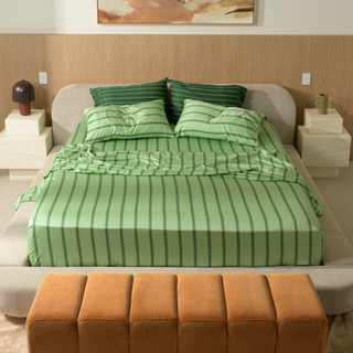 Cooling Bamboo Sheet Set | Stripes
