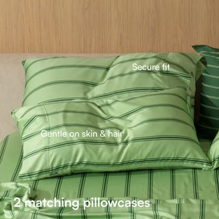 Cooling Bamboo Sheet Set | Stripes