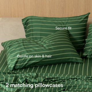 Cooling Bamboo Quilt Cover Set | Stripes