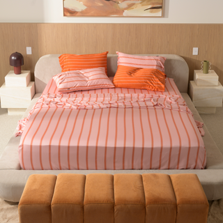 Cooling Bamboo Sheet Set | Stripes